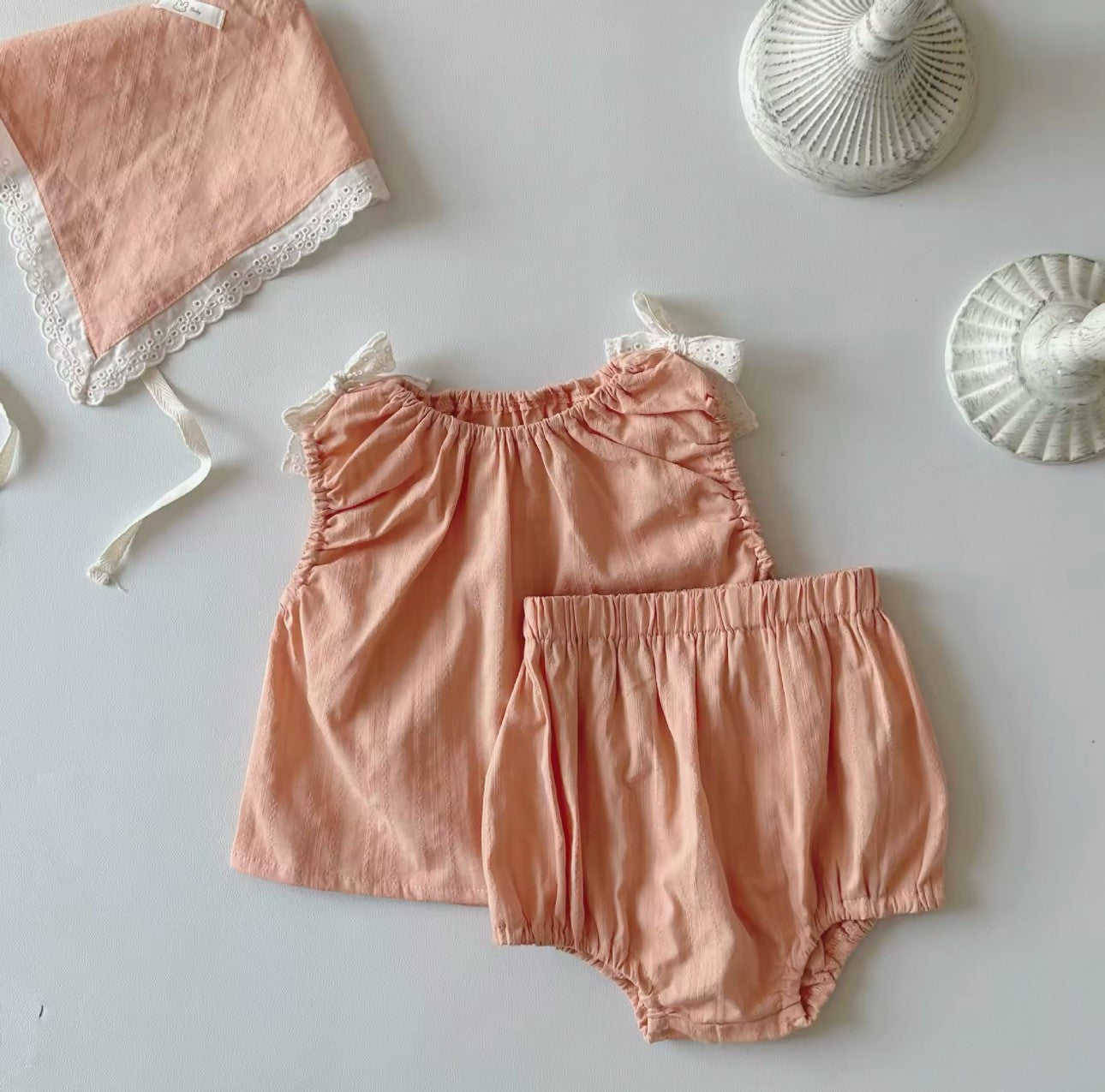 Peach Bloomer Co Ord